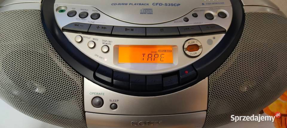 Radiomagnetofon Sony CD CFDS35CP Sprawny Kielce