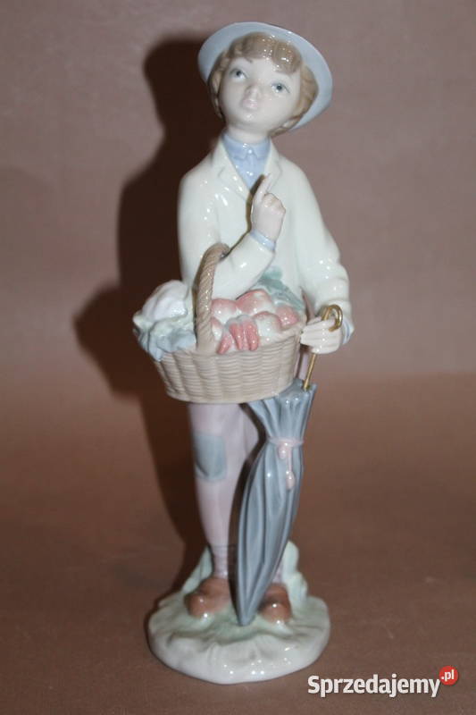 Figurka chłopiec z parasolką Lladro 300 FiaF Szczecin