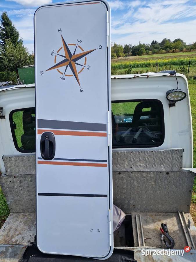 Camper Kamping drzwi 195 X 60 KPL z ramą ORG Mielec