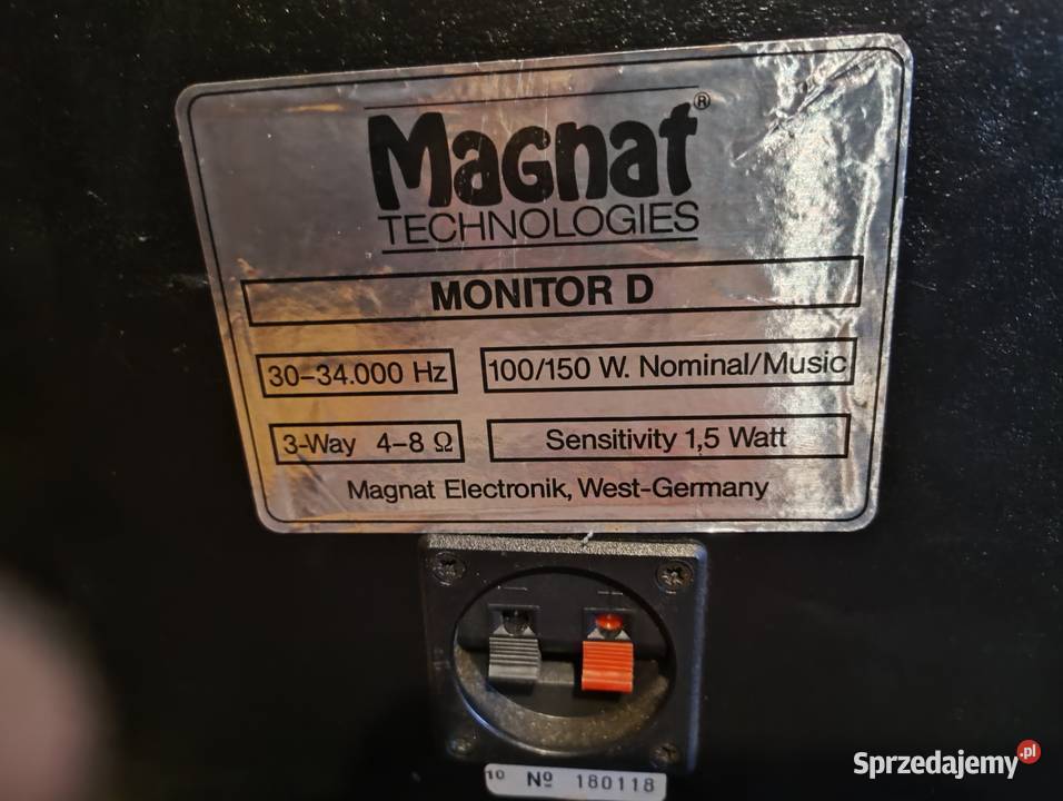 Kolumny Magnat monitor D Trzebuska