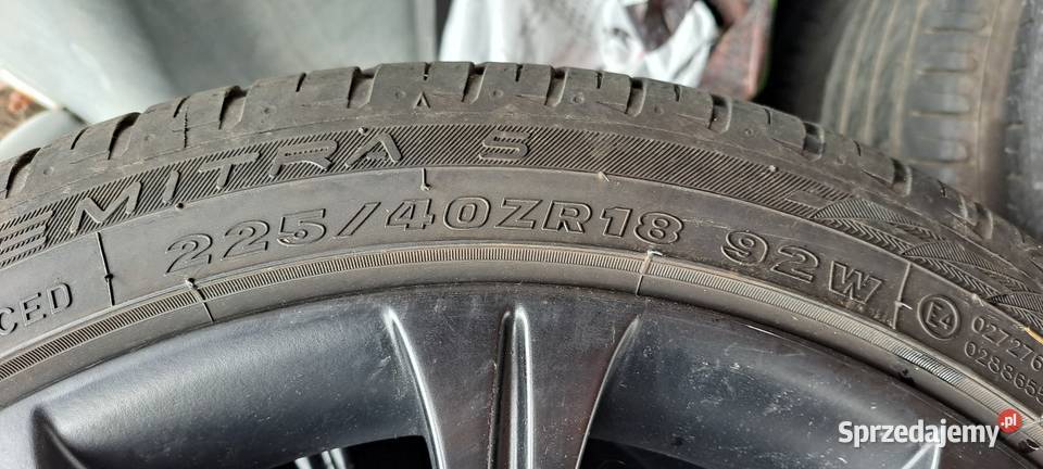 Koła Alufelgi LENSO 18 85J ET35 z oponami BMW zachodniopomorskie Pyrzyce