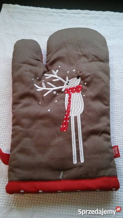 mikołaj prezent rękawice kuchenne rękawica Pozostałe Gdańsk sprzedam