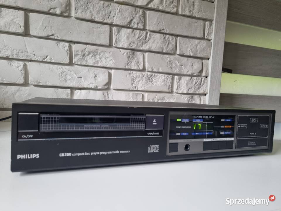 Odtwarzacz CD PHILIPS CD 350 CDM 210 TDA1540 Solnica