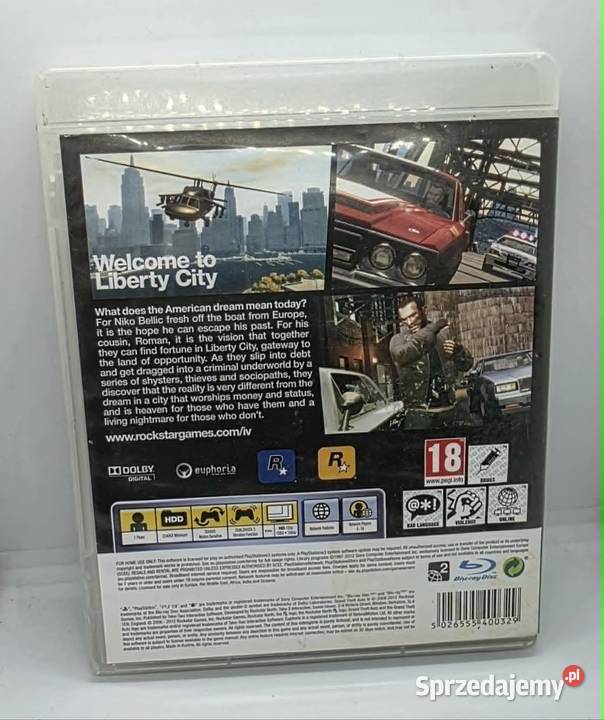 Gra GTA IV 3 Elbląg sprzedam