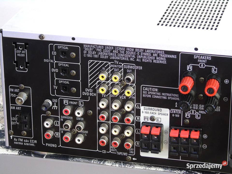 Amplituner Technics SADX90 sprawny 5x 100 wat