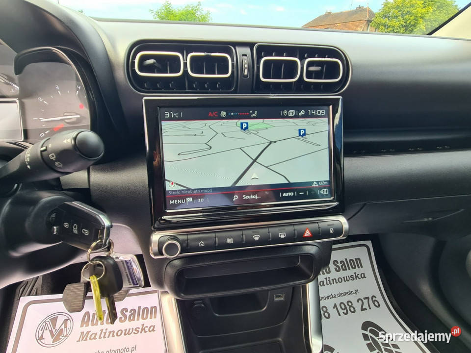 Citroen C3 Aircross Navi PDC Grzana Szyba Przód wielkopolskie Wągrowiec