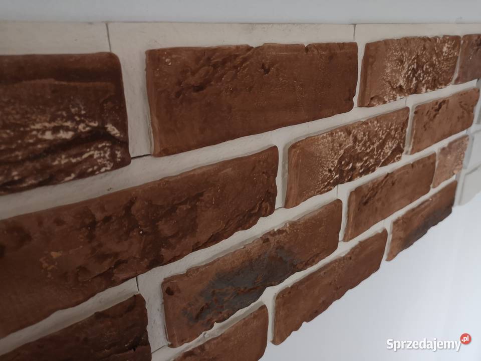 Płytki z starej cegły gipsowe imitacje Gdańsk sprzedam