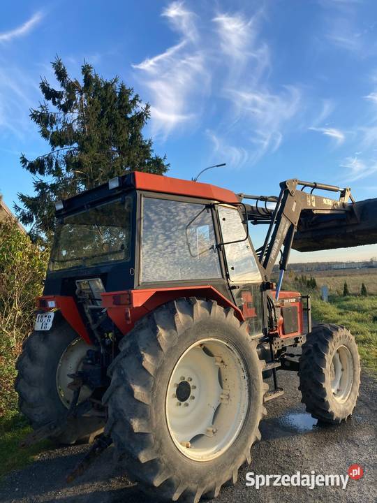 Zetor 6340 z ładowaczem czołowym rewers 99r Ostrów Wielkopolski