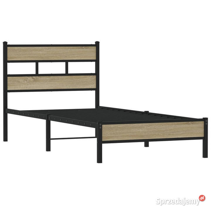 Łóżko bez materaca dąb sonoma 100x200 WM4017249
