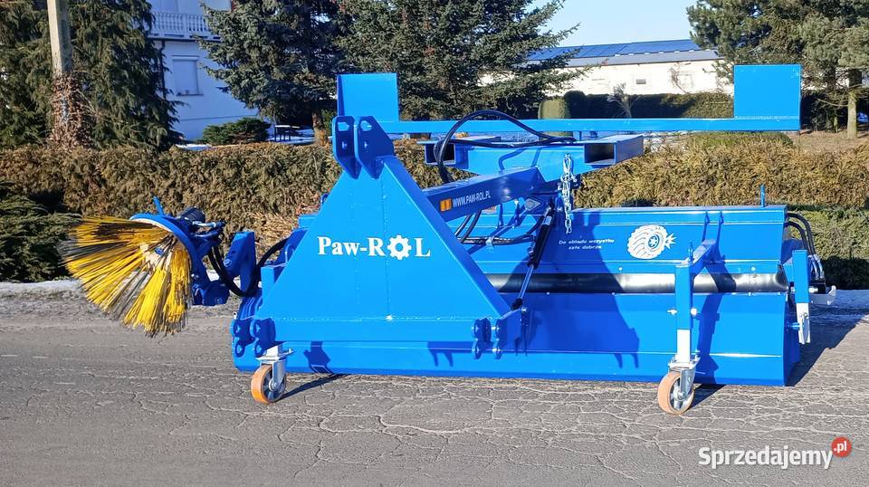 Zamiatarka szczotka do ciągnika ładowarki wózka nieuszkodzony Zakrzewo