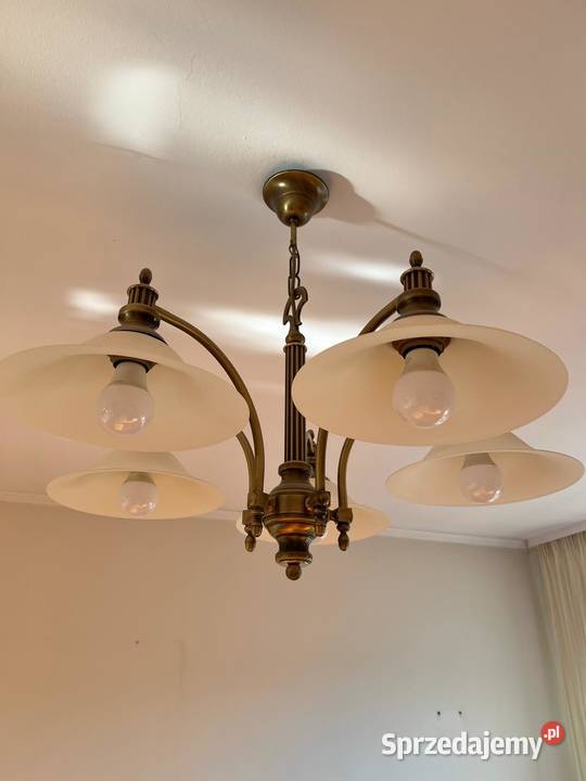 Żyrandol Lampa sufitowa 5 ramienna Katowice