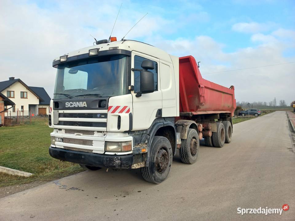 Scania 124 400 8X4 Wywrotka 4ośka Fajny Stan podkarpackie Mielec