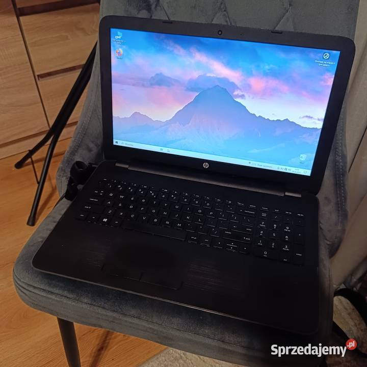 Laptop HP ekran15 6 dysk 500 gb 4gb ram windows matowa Humniska