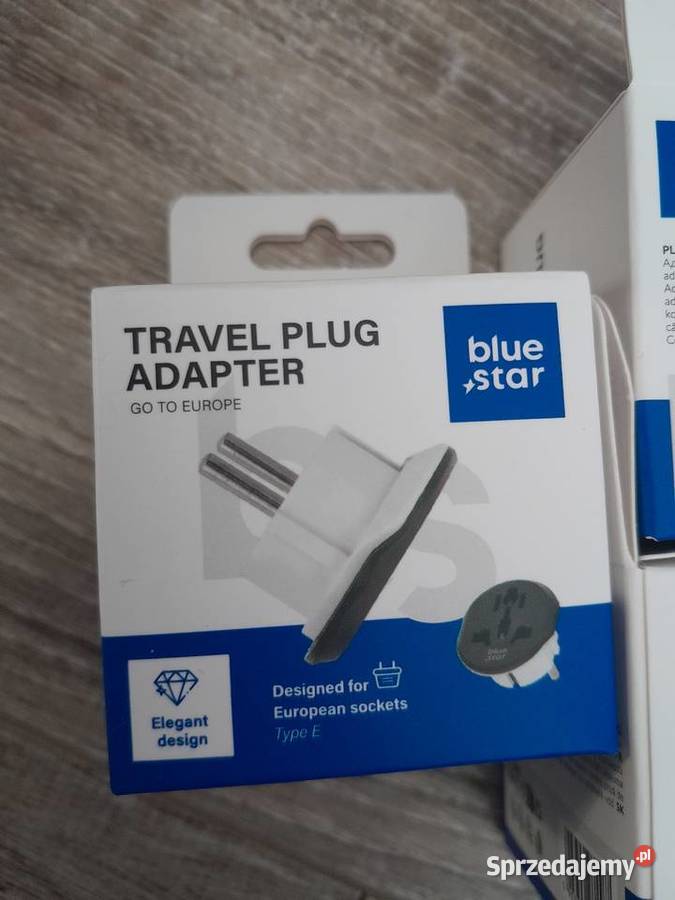 Adapter podróżny GO TO Europe Type E 16A biały Wieliczka