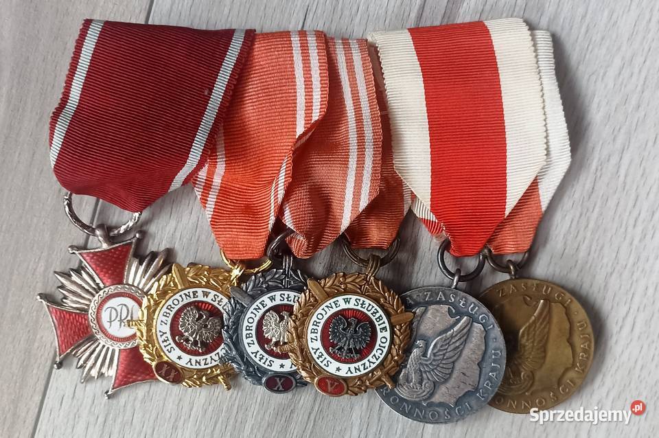 Odznaka Odznaczenie Medal Lat G Rnictwa Komplet Zestaw Od