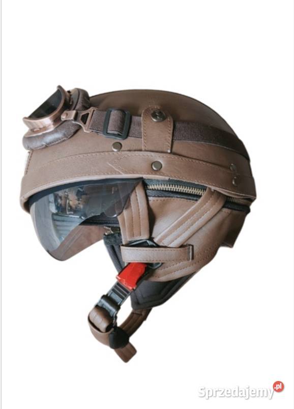 Stylowy Kask Motocyklowy Retro Zengen KCO świętokrzyskie sprzedam