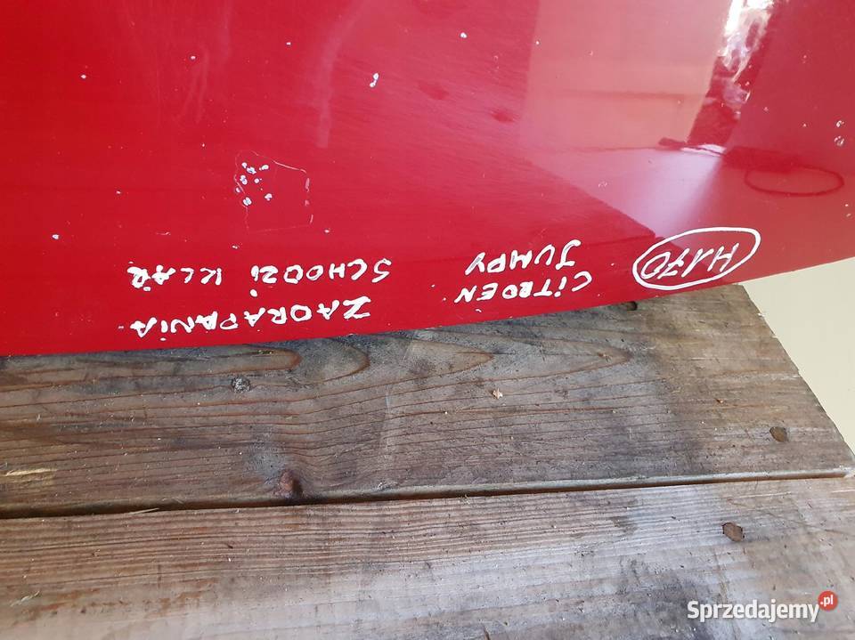 PRZEDNIA MASKA Citroen Jumpy Peugeot Expert Fiat