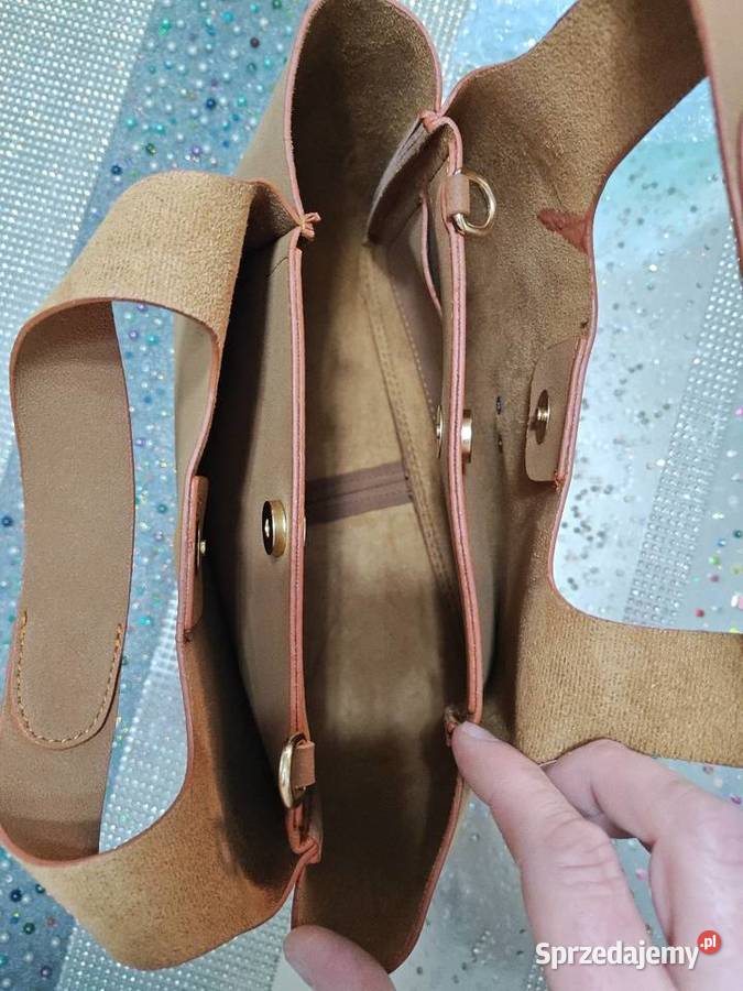 Torebka ze skóry zamszowej Louis Vuitton kolor sprzedam