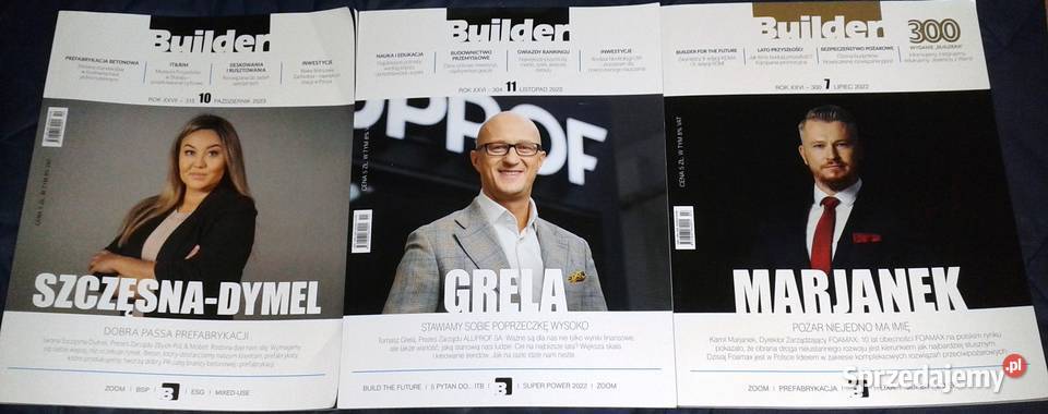 Builder 9 czasopism sprzedam