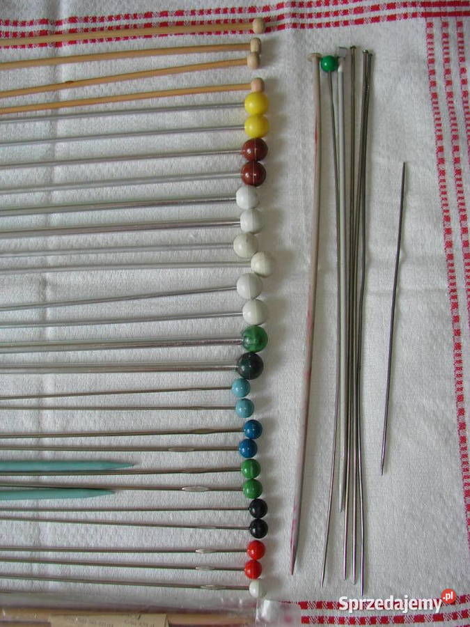 druty proste do robótek PRL