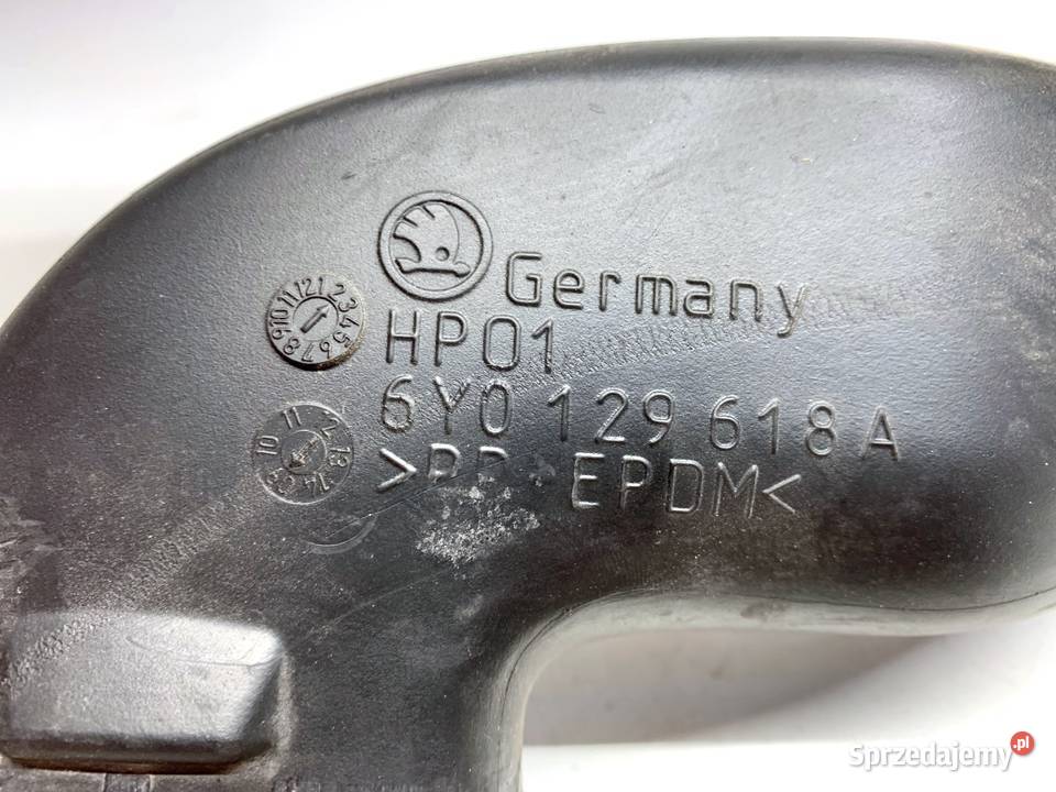 RURA POWIETRZA SKODA FABIA II 6Y0129618A 12 69 osobowe
