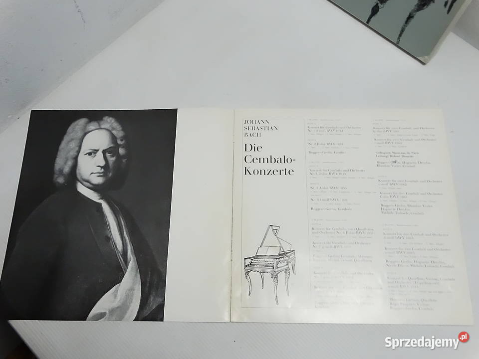 Johann Sebastian Bach Die Cembalo Konzerte Box 5 Płyty i kasety lubelskie Biłgoraj