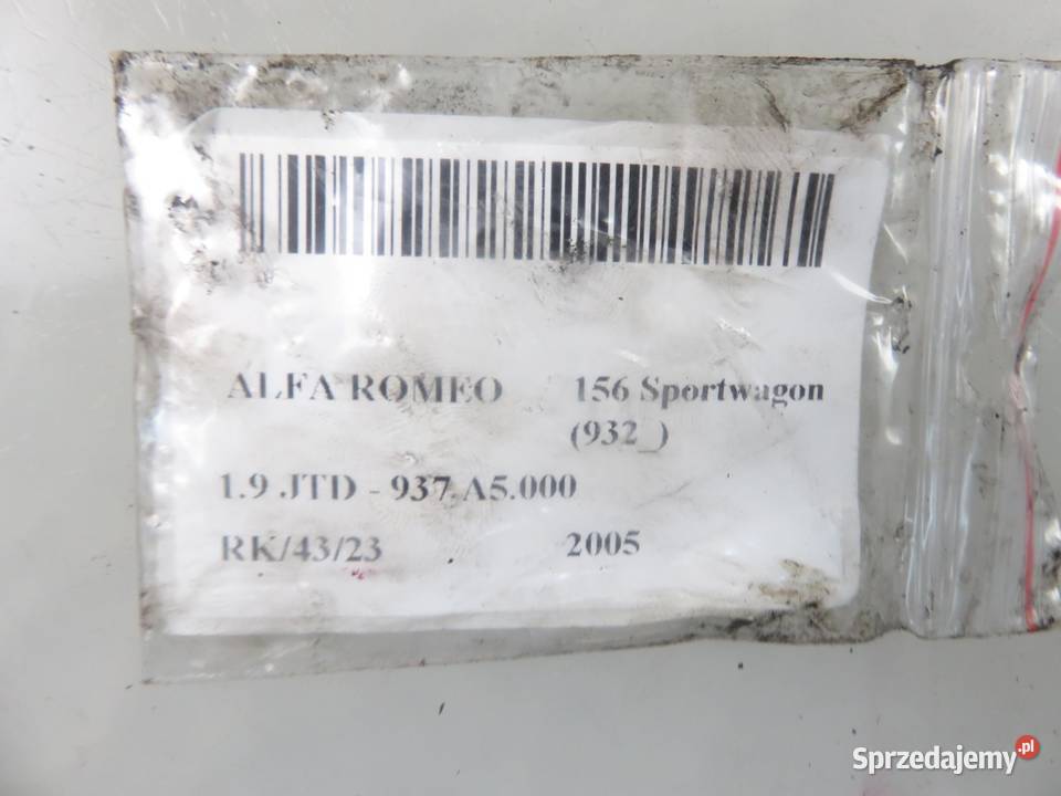 WTRYSKIWACZ ALFA ROMEO 156 19 JTD 0445110111