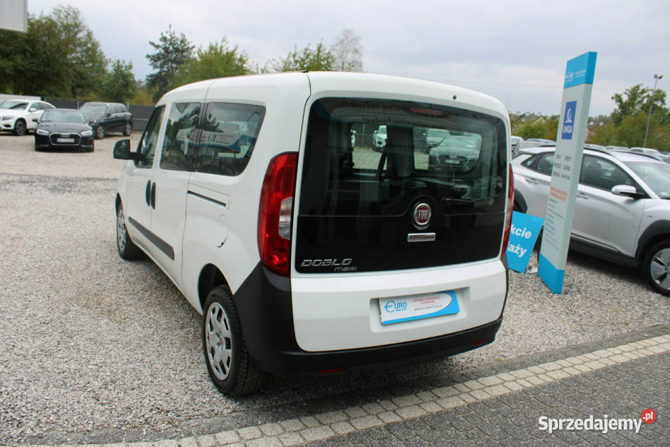 Fiat Doblo L2 MAXI Salon Polska netto 26747PLN czujnik parkowania mazowieckie Warszawa