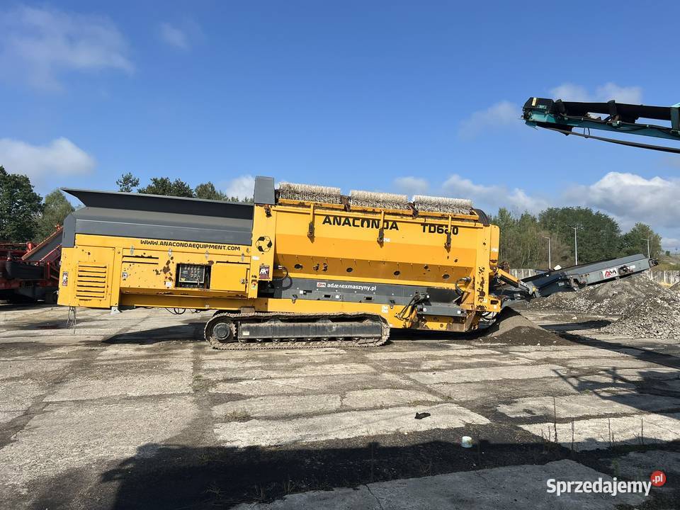 Przesiewacz bębnowy Anaconda TD 620 Zator