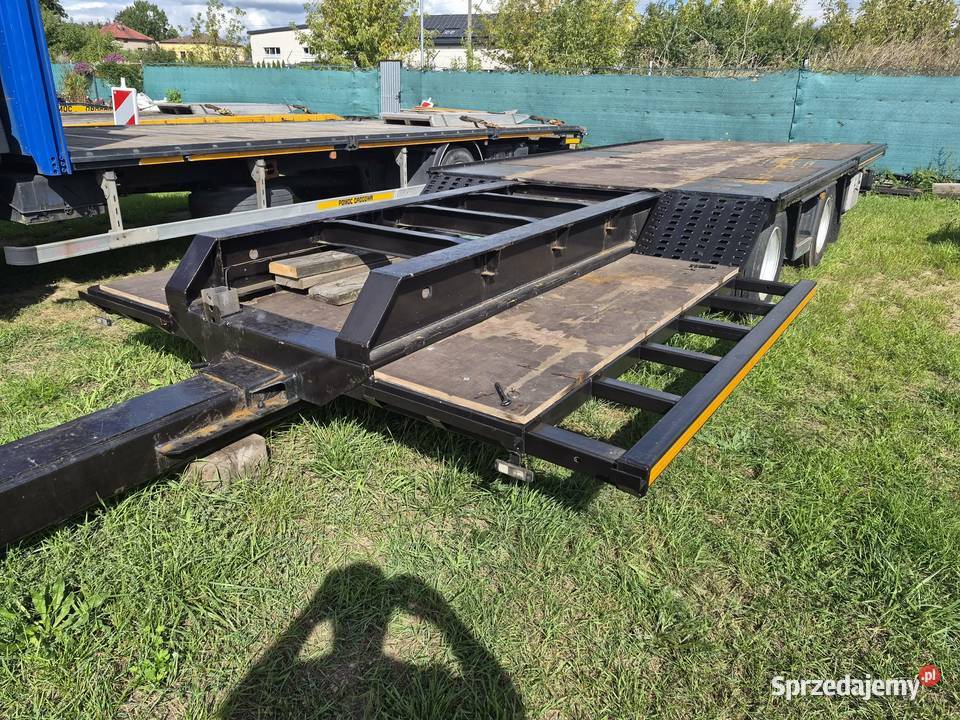 PRZYCZEPA TANDEM zagłębiona i poszerzana 7.70m