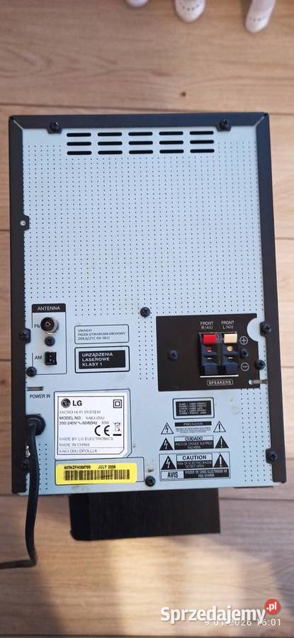 Mikro wieża LG XA 63 małopolskie Kraków