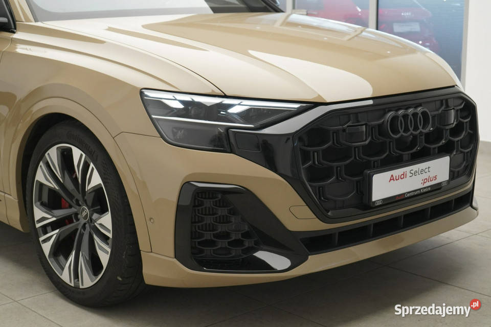 Audi Q8 55 TFSIe 394 Quattro Sline Kamera 360 świętokrzyskie Kielce