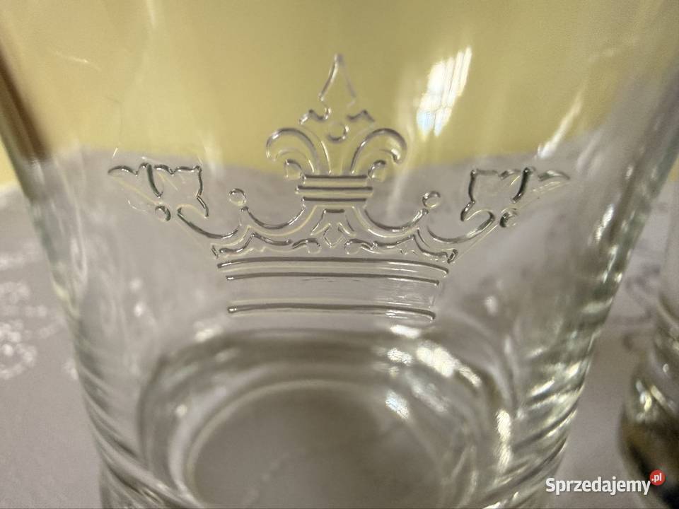 Szklanki do Wódki Drinków Sobieski Vintage Grube Czerwionka-Leszczyny