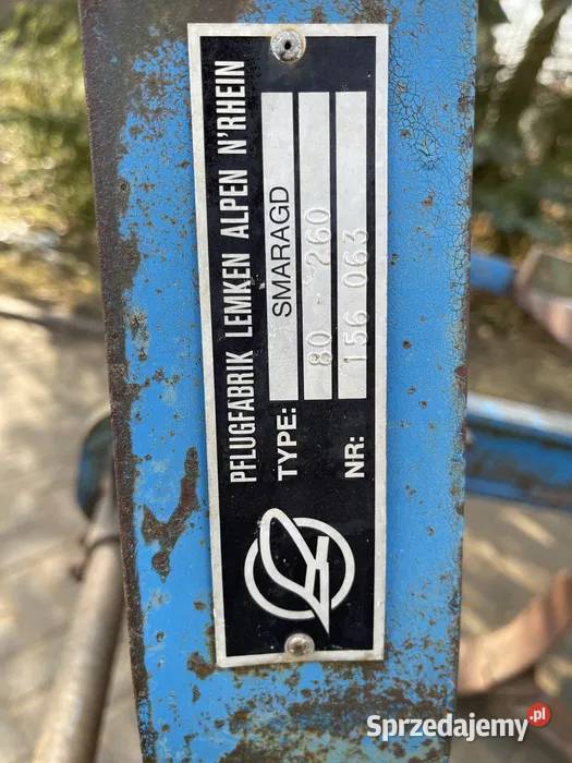 gregat ścierniskowy LEMKEN SMARAGD gruber podlaskie Janów
