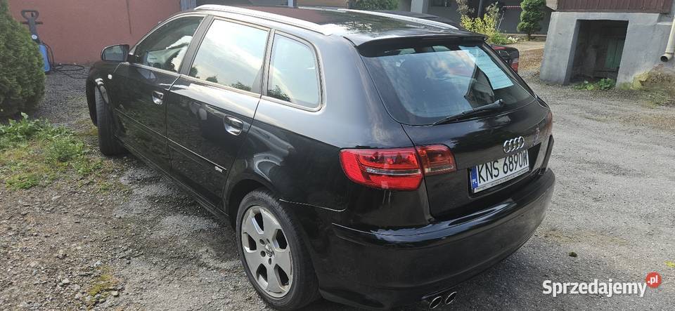 Na sprzedaż Audi A3 8P Sportback 20 TDI Sline małopolskie Nowy Sącz