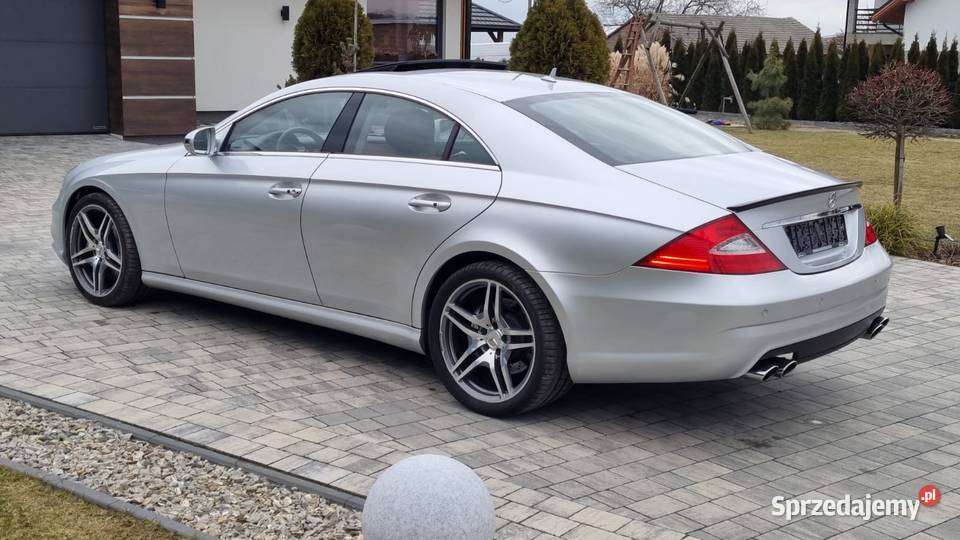 Mercedes CLS 63 AMG srebrny CLS