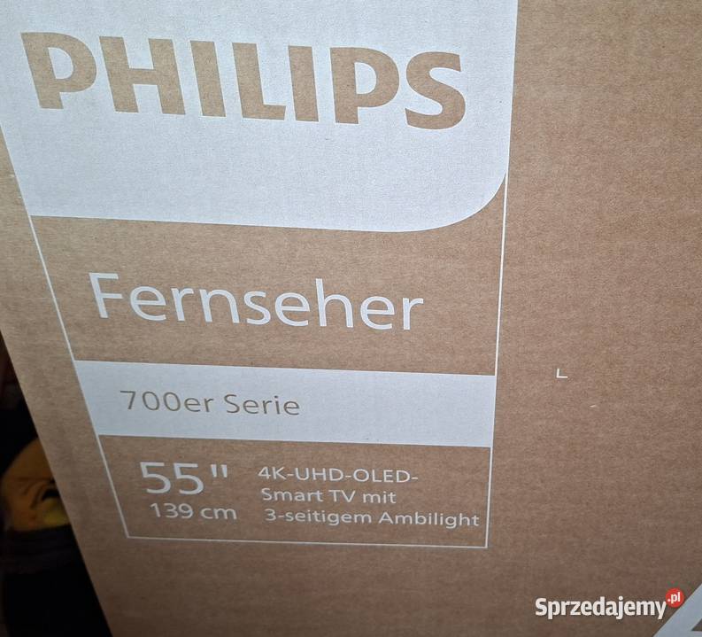 Nowy Telewizor Smart Tv Philips 55Oled 76912