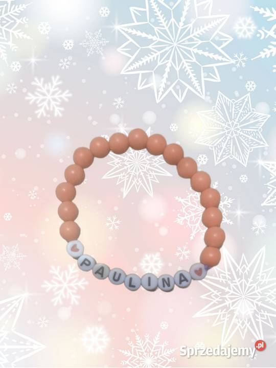 Bransoletki imienne personalizowane śląskie Żory sprzedam