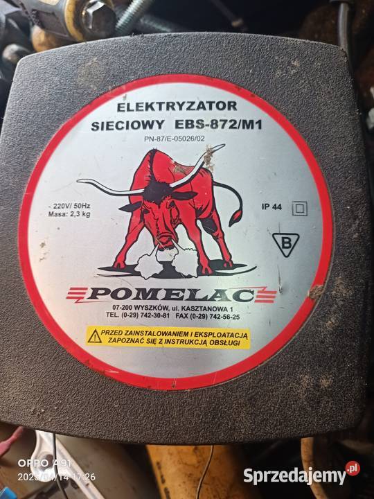 Sprzedam pastuch elektryzator o impulsie 7 dżuli Szypliszki