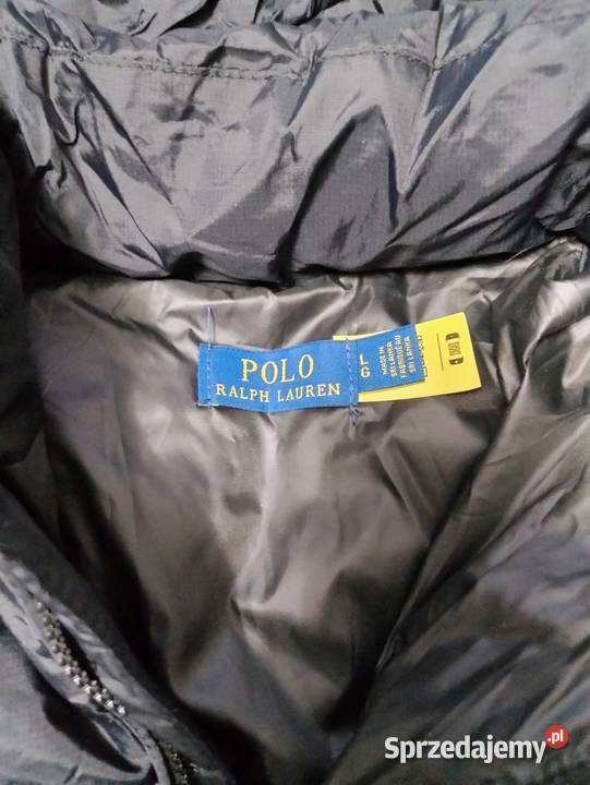 Kurtka Puchowa Polo Ralph Lauren Czarna Rozmiar Zimowa  Moda i Styl Świdnica sprzedam