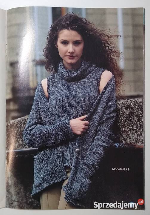 Dama w swetrze 122004 druty