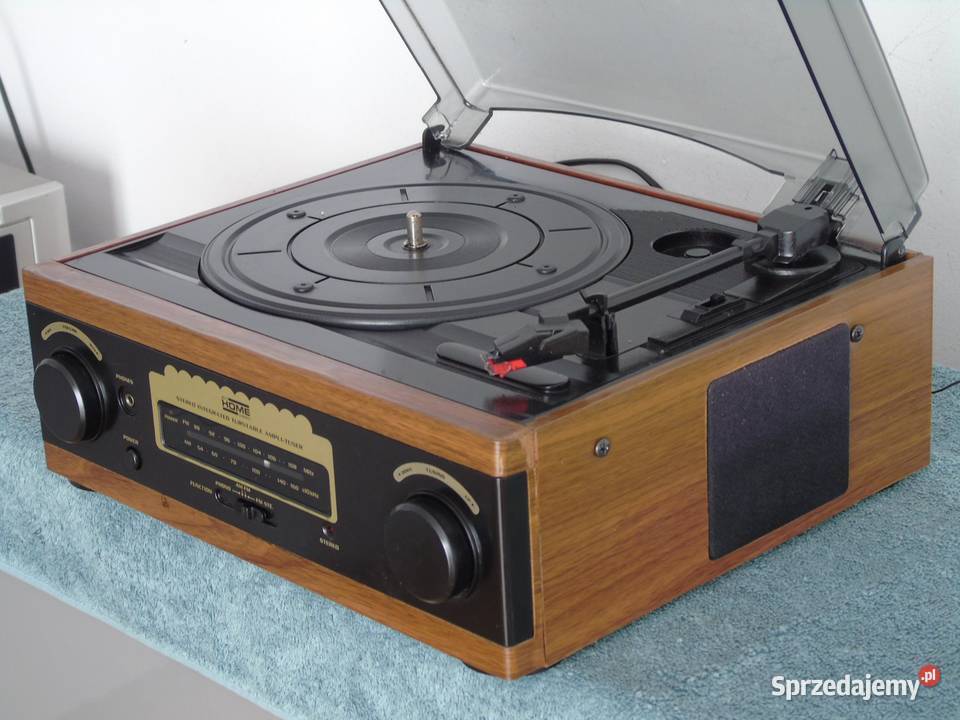 Gramofon igła radio wzmacniacz głośniki sprawny Jasło