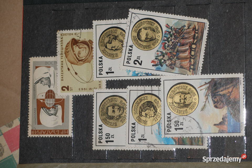 Znaczki z lat 60 i 70 Całość Warszawa
