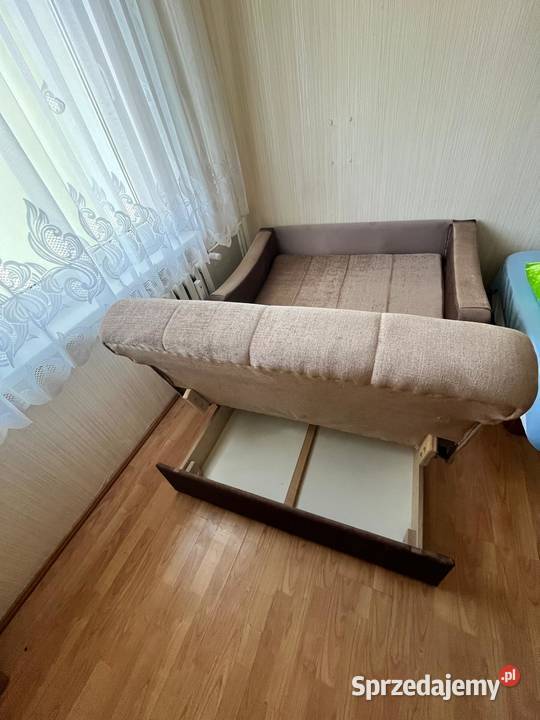 Sofa dwuosobowa z funkcją spania i pojemnikiem dolnośląskie Wałbrzych