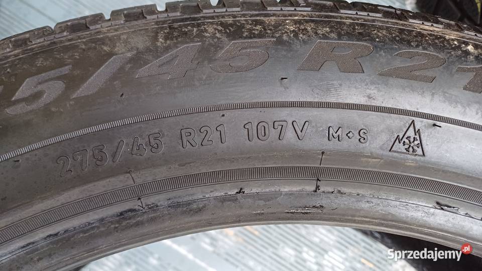Opona zimowa PIRELLI SCORPION WINTEA 27545 R21 21cale mazowieckie Warszawa