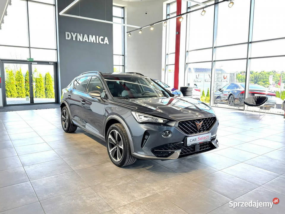 Cupra Formentor 15TSI 150 M6 2023 r salon I wielofunkcyjna kierownica Myślenice
