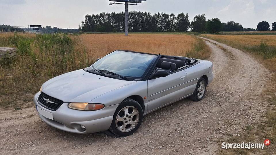 Chrysler Stratus Cabrio kabriolet 20 LE skórzana tapicerka Stratus Lublin
