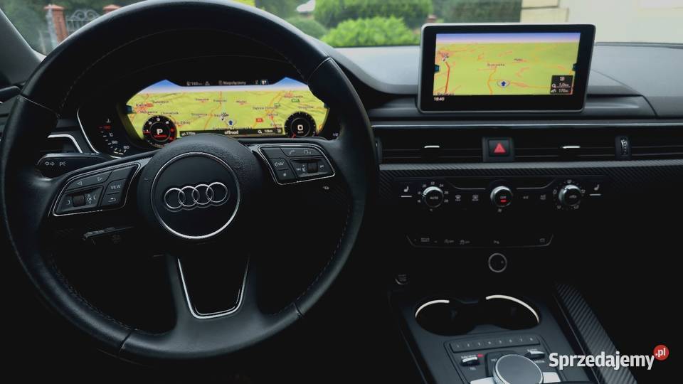 Audi A5 20 TDI Łopatki Virtual Cockpit Metalik Tarnów