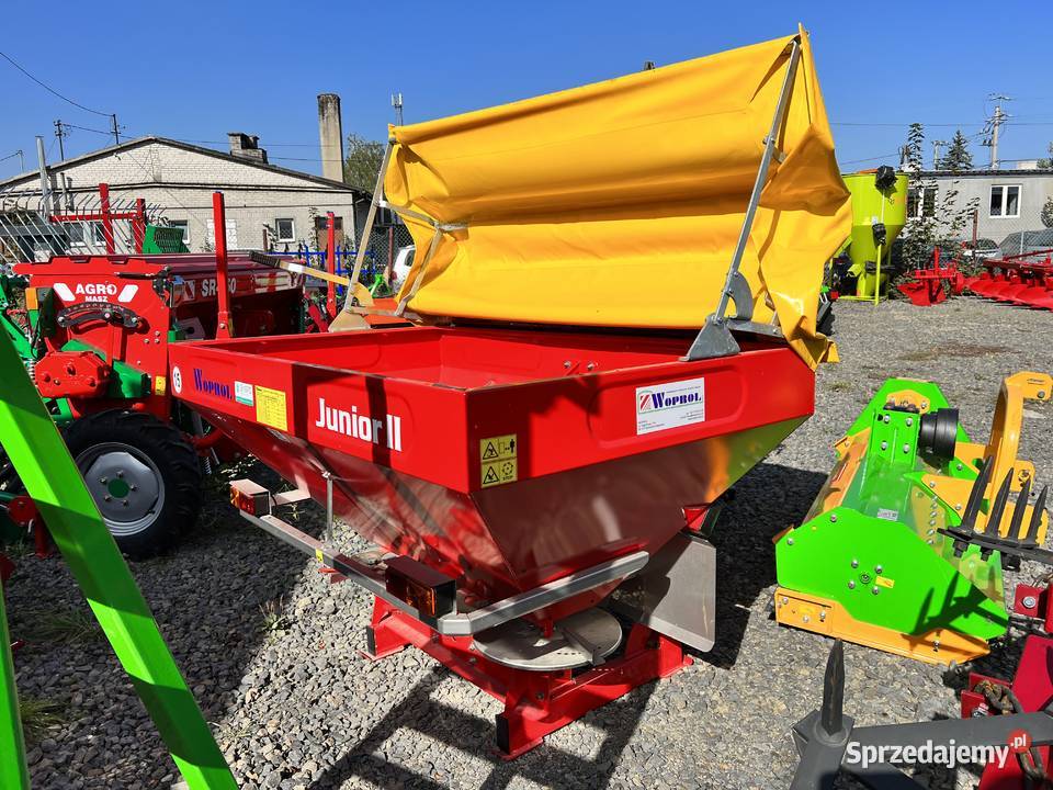 Rozsiewacz polowy Junior 800 2tarczowy Woprol Płock