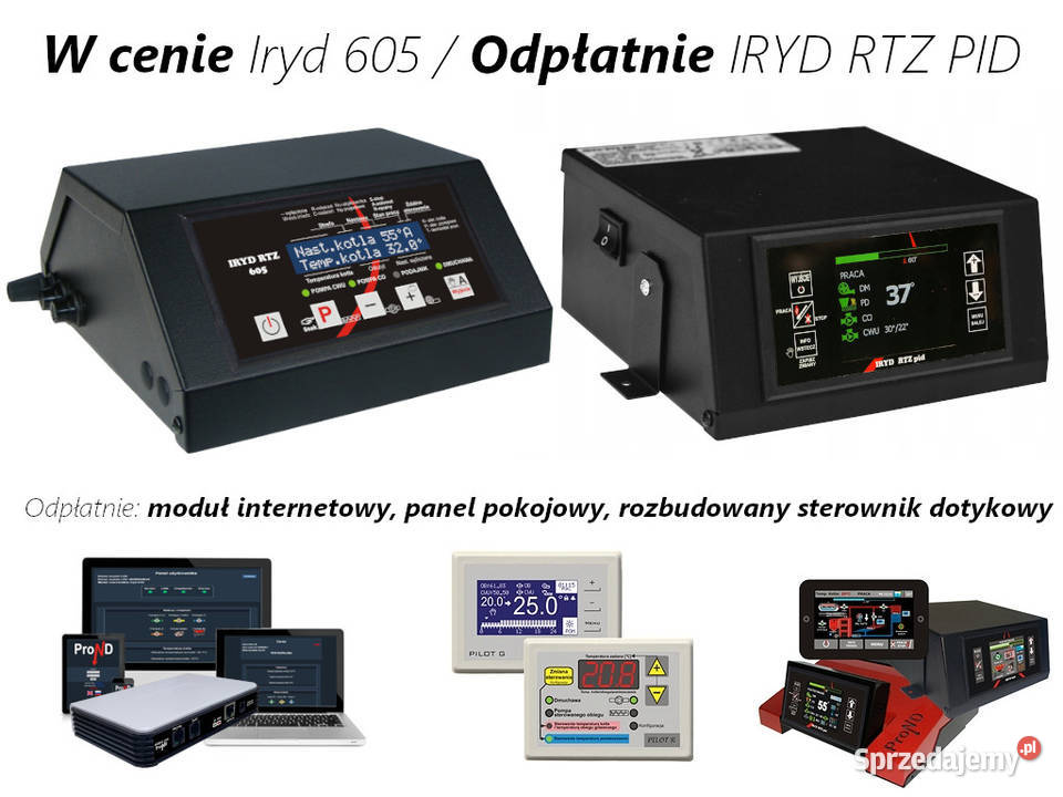 Kocioł co z podajnikiem na ekogroszek 5klasa Pleszew sprzedam